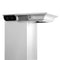 ZLINE 36 in. Wall Mount Range Hood in Stainless Steel with Builtin CrownSound™ Bluetooth Speakers KF1CRNBT36