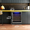 SILHOUETTE SWC057D1BSS Stilton 24" Single Zone Wine Cellar