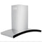 ZLINE 36 in. Wall Mount Range Hood in Stainless Steel & Glass KN636