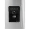 AMANA ASI2575GRS 36-inch Side-by-Side Refrigerator with Dual Pad External Ice and Water Dispenser - Black-on-Stainless