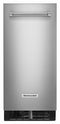 KITCHENAID KUIX335HPS 15'' Automatic Ice Maker with PrintShield™ Finish - Stainless Steel with PrintShield™ Finish