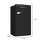 AVANTI RMRS31X5RIS 3.1 cu. ft. Retro Compact Refrigerator