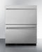 SUMMIT SP6DBS2D7ADA 24" Wide 2-drawer All-refrigerator, ADA Compliant