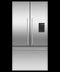 FISHER & PAYKEL RF201ADUSX5N Freestanding French Door Refrigerator Freezer, 36", 20.1 cu ft, Ice & Water