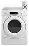 WHIRLPOOL CED9150GW 27" Commercial Electric Front-Load Dryer Featuring Factory-Installed Coin Drop with Coin Box White