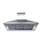 XO APPLIANCE XOBI42SC 42" 600/395 CFM Italian Made Island Range Hood Stainless