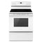 AMANA AER6303MFW 30-inch Electric Range with Extra-Large Oven Window - White