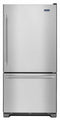 MAYTAG MBF1958FEZ 30-Inch Wide Bottom Mount Refrigerator - 19 Cu. Ft.