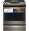 GE APPLIANCES JGS760EPES GE® 30" Slide-In Front-Control Convection Gas Range with No Preheat Air Fry