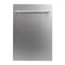 ZLINE KITCHEN AND BATH DPWMH18 ZLINE 18" Dishwasher Panel with Modern Handle [Color: White Matte]