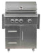 Coyote S-Series C2SL30NGFS 30 Inch Freestanding Grill with 2 Infinity Burners™, RapidSear™ Infrared Burner, 700 sq. in. Cooking Surface, Rotisserie and Smoker Box