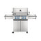 NAPOLEON BBQ PRO500RSIBNSS3 Prestige PRO 500 RSIB with Infrared Side and Rear Burners , Stainless Steel , Natural Gas