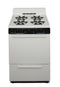 PREMIER BCK100TP 24 in. Freestanding Battery-Generated Spark Ignition Gas Range in Biscuit