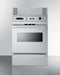 SUMMIT TTM7882BKW 24" Wide Gas Wall Oven