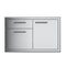 XO APPLIANCE XOG36COMBO 36in Single Roll Out Door and Drawer