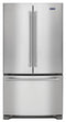 MAYTAG MFC2062FEZ 36- Inch Wide Counter Depth French Door Refrigerator - 20 Cu. Ft.