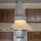 ZLINE 30 in. Wooden Wall Mount Range Hood in Distressed Gray  Includes  Remote Motor