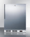 SUMMIT VT65ML7BISSHVADA ADA Compliant Commercial Built-in Medical All-freezer Capable of -25 C Operation, With Wrapped Stainless Steel Door, Thin Handle, and Lock