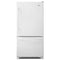 AMANA ABB2224BRW 33-inch Wide Bottom-Freezer Refrigerator with EasyFreezer Pull-Out Drawer - 22 cu. ft. Capacity - White