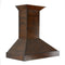 ZLINE 36 in. Wooden Wall Mount Range Hood in Walnut Includes Motor