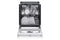 LG LDFC2423W Front Control Dishwasher with LoDecibel Operation and Dynamic Dry™