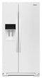 WHIRLPOOL WRS571CIHW 36-inch Wide Counter Depth Side-by-Side Refrigerator - 21 cu. ft.