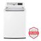 LG WT7405CW 5.3 cu.ft. Mega Capacity Smart wi-fi Enabled Top Load Washer with 4-Way™ Agitator & TurboWash3D™ Technology