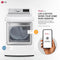 LG DLGX7901WE 7.3 cu. ft. Ultra Large Capacity Smart wi-fi Enabled Rear Control Gas Dryer with TurboSteam™