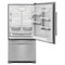 KITCHENAID KRBR102ESS 22 cu. ft. 33-Inch Width Full Depth Non Dispense Bottom Mount Refrigerator - Stainless Steel