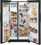 FRIGIDAIRE FRSS2623AB Frigidaire 25.6 Cu. Ft. 36'' Standard Depth Side by Side Refrigerator