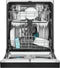 FRIGIDAIRE FFBD2420UB Frigidaire 24'' Built-In Dishwasher