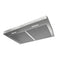 BROAN BCDF136SS Broan® Glacier 36-Inch Convertible Under-Cabinet Range Hood, 375 Max Blower CFM, Stainless Steel