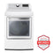 LG DLG7401WE 7.3 cu. ft. Ultra Large Capacity Smart wi-fi Enabled Rear Control Gas Dryer with EasyLoad™ Door