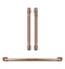 Café™ CXWDFHKPMCU  2 French-Door Handles; 1 - 30" Handle; 4 Knobs - Brushed Copper