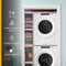 WHIRLPOOL WED560LHW 7.4 cu.ft Front Load Long Vent Electric Dryer with Intuitive Controls