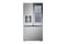 LG LRYKC2606S 26 cu. ft. Smart Mirror InstaView® Counter-Depth MAX™ French Door Refrigerator with Four Types of Ice