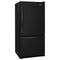 WHIRLPOOL WRB322DMBB 33-inches wide Bottom-Freezer Refrigerator with SpillGuard Glass Shelves - 22 cu. ft