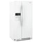 WHIRLPOOL WRS315SDHW 36-inch Wide Side-by-Side Refrigerator - 24 cu. ft.