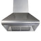 ZLINE 36 in. Wall Mount Range Hood in DuraSnow® Stainless Steel 8687S36