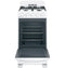 HOTPOINT RGAS200DMWW Hotpoint® 20" Front-Control Free-Standing Gas Range with Sealed Burners