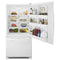 AMANA ABB2224BRW 33-inch Wide Bottom-Freezer Refrigerator with EasyFreezer Pull-Out Drawer - 22 cu. ft. Capacity - White