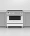 FISHER & PAYKEL OR36SCI6W1 Induction Range, 36", 5 Zones with SmartZone, Self-cleaning