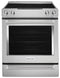 KITCHENAID KSEB900ESS 30-Inch 5-Element Electric Convection Slide-In Range with Baking Drawer - Stainless Steel