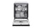 LG LDFN4542B Front Control Dishwasher with QuadWash™ and 3rd Rack