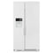 AMANA ASI2575GRW 36-inch Side-by-Side Refrigerator with Dual Pad External Ice and Water Dispenser - White