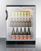 SUMMIT SCR600BGLBIDTPUB 24" Wide Built-in Craft Beer Pub Cellar