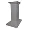 ZLINE 36 in. Wooden Island Mount Range Hood in Gray  Includes  Motor