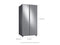 SAMSUNG RS23A500ASR 23 cu. ft. Smart Counter Depth Side-by-Side Refrigerator in Stainless Steel