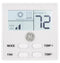 RVAC ACCESSORIES SINGLE ZONE WALL THERMOSTAT WHITE