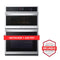 LG WCEP6427F 1.7/4.7 cu. ft. Smart Combination Wall Oven with InstaView®, True Convection, Air Fry, and Steam Sous Vide